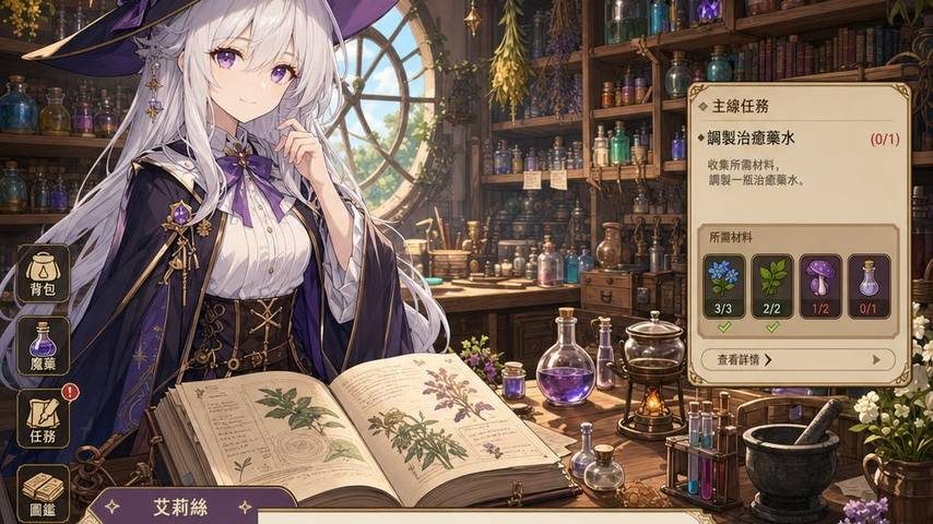 魔女秘药 角色路线 展示图 3