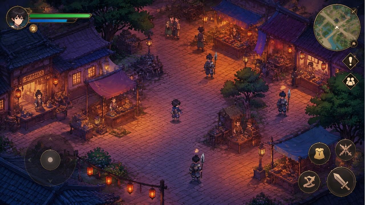 交易街的屑卫兵 实机画面 页面配图 4