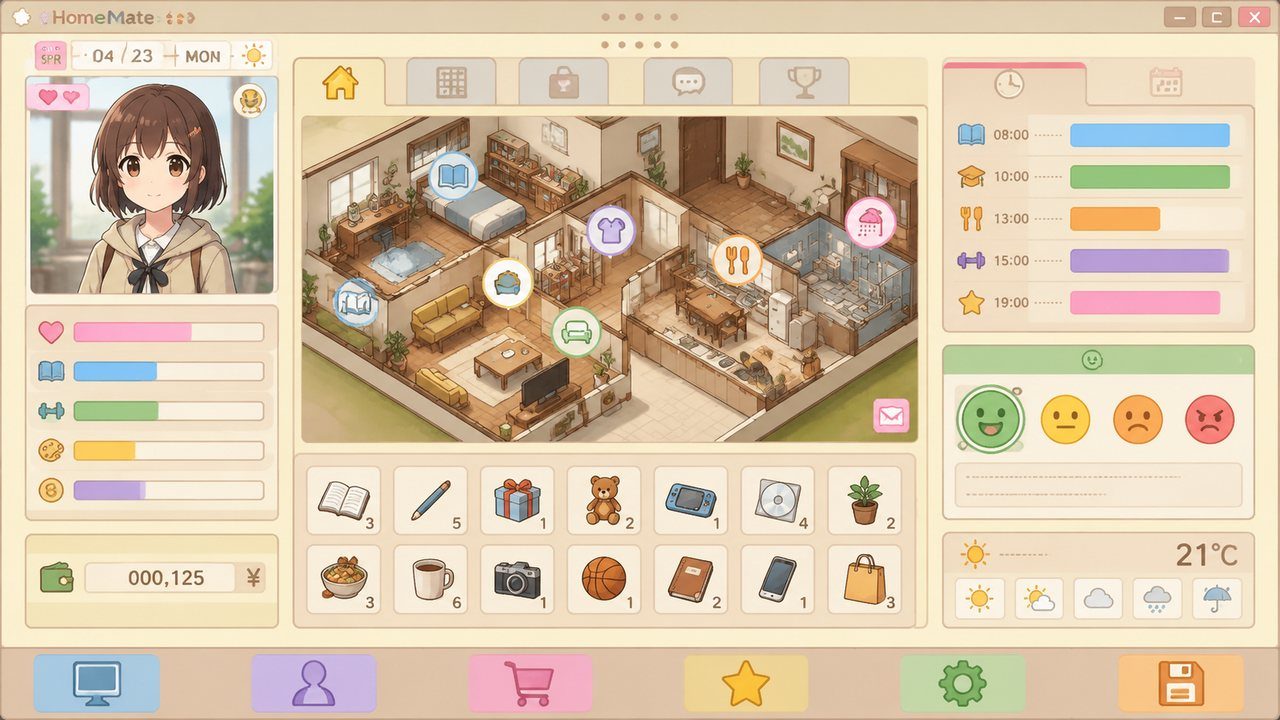 御宅伴侣 角色养成 资料图 2