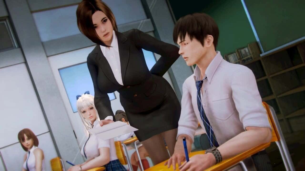 二次元老婆学院_Waifu Academy 分支路线 画面 1