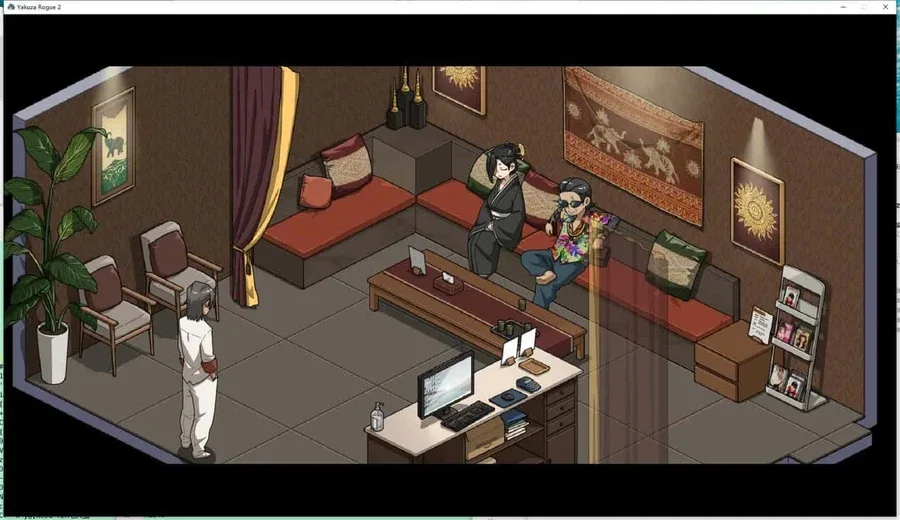 古式按摩店 任务推进 画面
