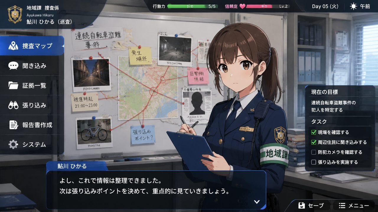 极道无赖EX 女警鮎川光 操作界面 实机截图 8