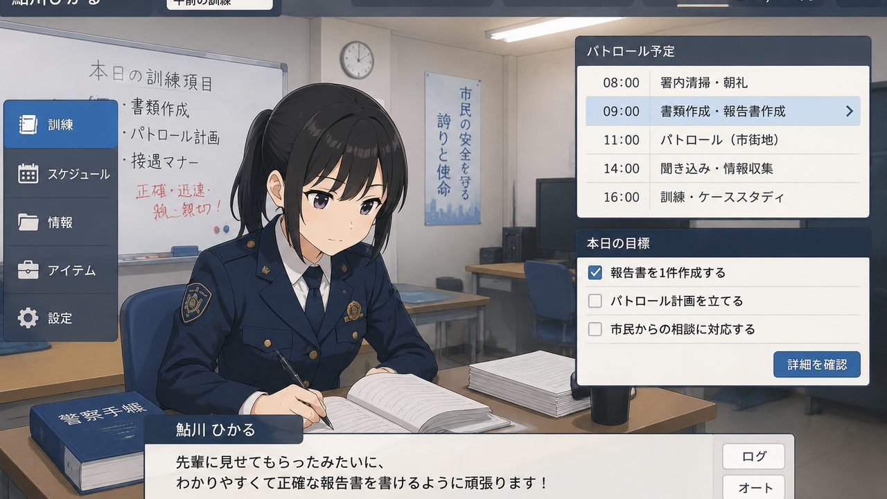 极道无赖EX 女警鮎川光 剧情互动 展示图 1