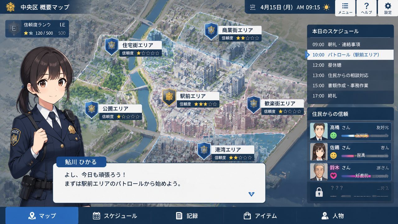 极道无赖EX 女警鮎川光 场景演出 资料图 6