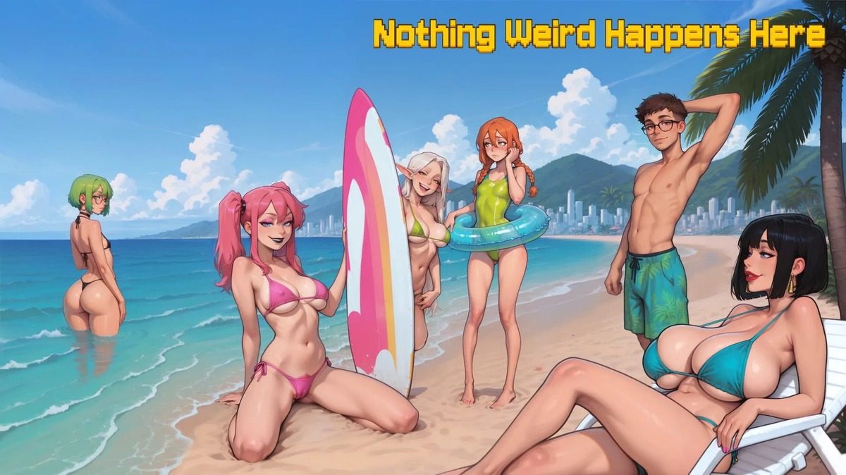 无事发生 Nothing Weird Happens Here 无事发生中文官网：视觉小说流程 封面图