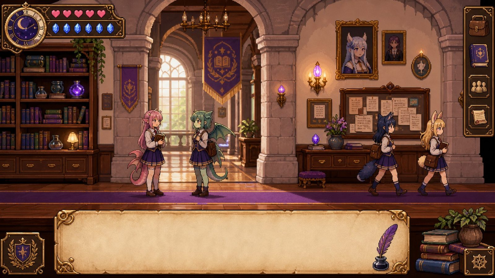 魔法兽娘学院MagicalMonster 操作界面 专题图 5